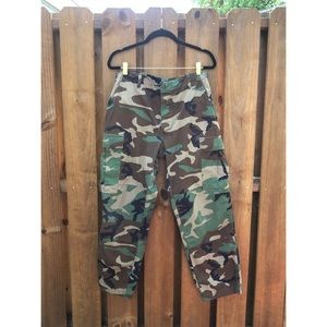 Vintage Camo Military Pant